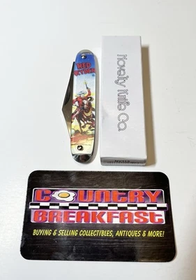 Red Ryder Novelty Knife Co Heroes Of The Silver Screen Pocket Knife Western NIB - Image 1 of 3