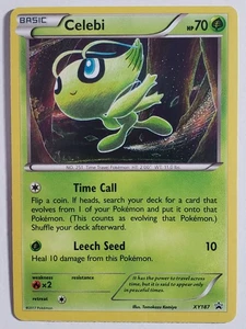 PROMO HOLO Celebi XY187 - Tarjeta Pokémon XY - Arte Tomokazu Komiya - Imagen 1 de 4