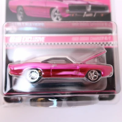 HOT WHEELS 1969 DODGE CHARGER R/T RLC JCP32 NUOVA SIGILLATA RED LINE CLUB - Immagine 1 di 4