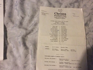 1984 STH JUNIOR CUP CHELSEA V FULHAM - Picture 1 of 1