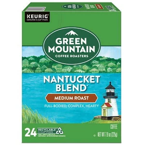 Green Mountain Coffee Roasters, Nantucket Blend Medium Roast K-Cup Coffee Pods - Picture 1 of 14
