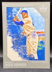 2020 Panini Diamond Kings Gray Frame Jackie Robinson #27 HOF - Picture 1 of 2