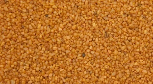 Aquarium Chroma orange epoxidbeschichteter Sand ca. Größe Körner 1 - 2mm 4kg Tasche - Bild 1 von 1