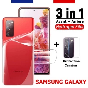 Film Hydrogel Protection Complete + Camera Samsung Galaxy S25 S24 S23 S22 S21 - Picture 1 of 12