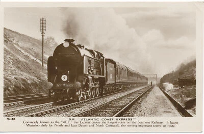 PC18378 S. R. Atlantic Coast Express. Wildt and Kray. RP. 1941 - Image 1 of 2