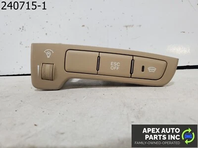 OEM 2007 KIA Rondo 2,7 L LH luz de tablero regulador interruptor de control con bisel de ajuste Foto 1 de 4