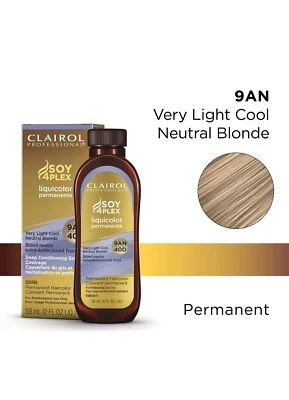 Clairol Professional permanente líquido para cabelo loiro neutro fresco 9AN - Imagem 1 de 4