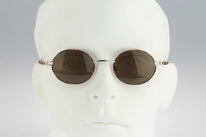 Robert Rudger 1600 190 C1, Vintage 90s colorful & silver round sunglasses NOS - Picture 1 of 10