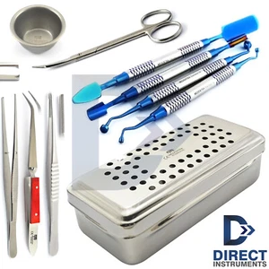 10Pcs Dental PRF GRF Box Platelet Rich Fibrin Implant Surgery Instruments Set - Picture 1 of 10
