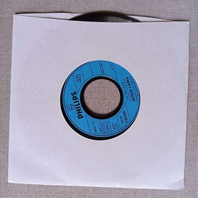 Serge Lama – La Vie Lilas / Les Ports De L'Atlantique Vinyl 7" Single 45 RPM Pop - Image 1 of 2