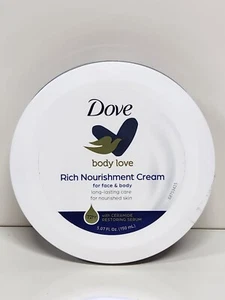BRAND NEW: DOVE BODY LOVE RICH NOURISHMENT CREAM FOR FACE & BODY - 150ML - Picture 1 of 3