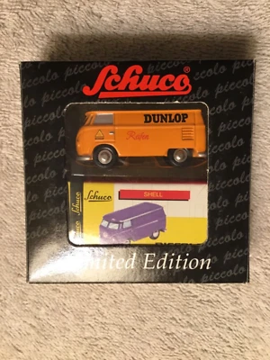 SCHUCO PICCOLO ESCALA 1:90 VW VOLKSWAGEN BUS DUNLOP Foto 1 de 2