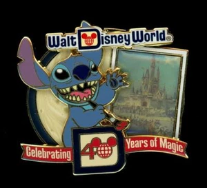 Pin WDW 40 Aniversario Puntada LE Disney 82213 - Imagen 1 de 1
