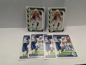 Lotto (6) Figurine ADONAI MITCHELL 2024 PANINI SCORE ROOKIE COLTS RC 🔥 - Foto 1 di 1