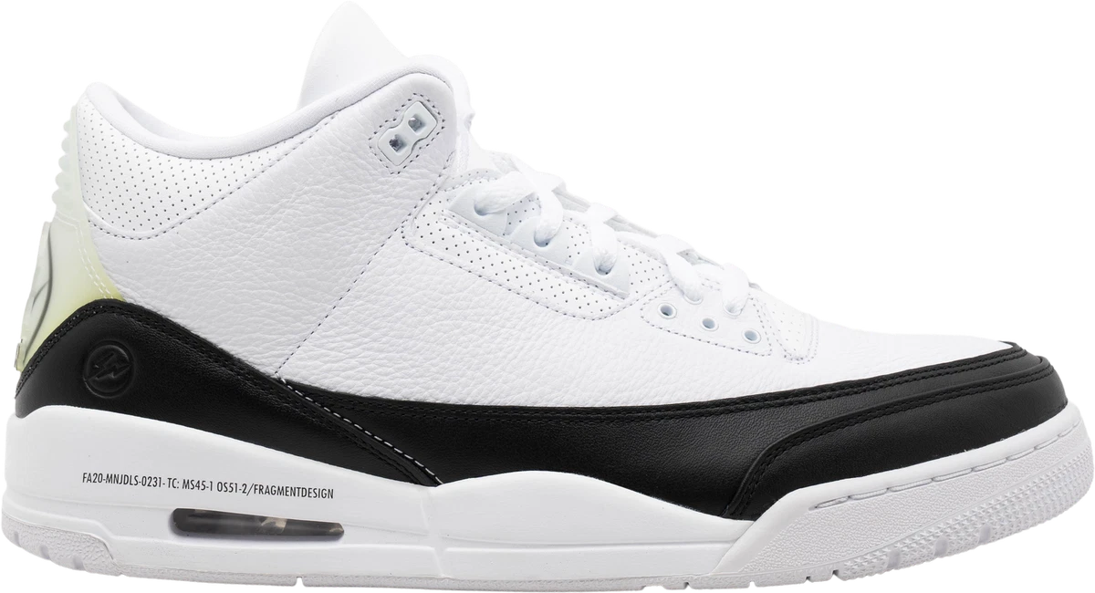 Jordan 3 Retro SP x Fragment Design Mid White for Sale