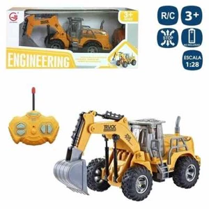 Engineering Retro Excavadora Rascador Radiocontrolado 7 Funciones 23CM Scala 1: - Imagen 1 de 3