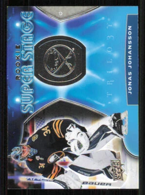 2020-21 Upper Deck Trilogy Rookie Super Stage #RSS11 Jonas Johansson - Image 1 of 2