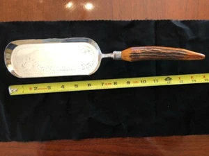 Sterling Silver Crummer with Bone Handle - Picture 1 of 3