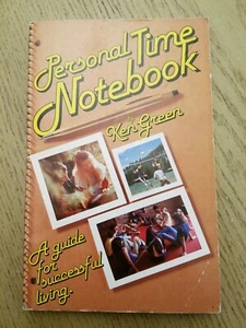 1982 Personal Time Notebook Christian PB Book Ken Green Campus Crusade 4 Christ - Picture 1 of 7