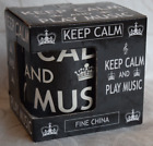 Kubek muzyczny Keep Calm and Play (nowy w pudełku)
