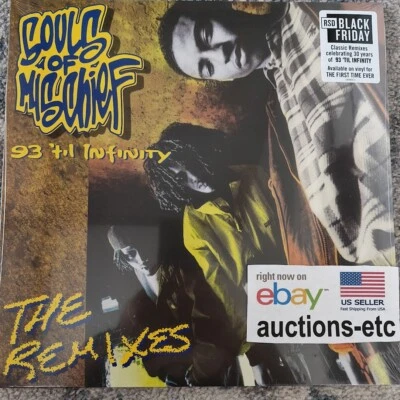 Souls Of Mischief - '93 Til Infinity (The Remixes) Vinyl 2LP RSD Black Friday - Image 1 of 3