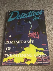 Detectives Inc - A Rememberance Of Threatening Green, Tpb, GN, Tear On Back - Bild 1 von 2