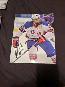 WILL SMITH SIGNED autographed 8*10 photo TEAM USA BC EAGLES SAN JOSE SHARKS - Picture 1 of 1