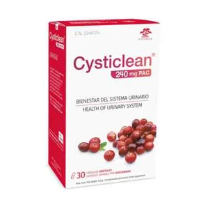 Cysticlean 240mg PAC 30 Kapseln Gesundheit des Harnsystems & Vorbeugung von Blasenentzündung - Bild 1 von 2