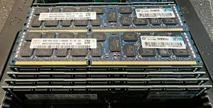 647897-B21 HP 8GB 2rx4 PC3L-10600R Memory Kit 647650-071 M393B1K70DH0-YH9Q9 - Picture 1 of 2