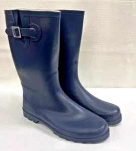 Botas de lluvia cómodas con hebilla para mujer talla 11 - Imagen 1 de 3