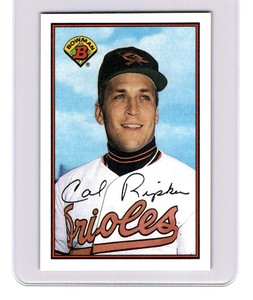 1989 Bowman Set-Break #9 Cal Ripken Orioles NM-MT or Better Centered SHARP