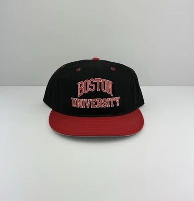 Vintage 80s 90s Boston University Terriers Pro Line Fitted Hat Cap - Size 7 7/8 - Image 1 of 4