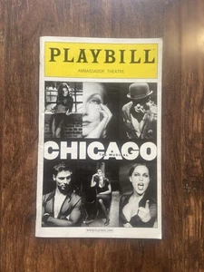 CHICAGO Musical PLAYBILL & Ticket Stub Ambassador Theatre, Broadway, NYC - 2003 - Bild 1 von 5