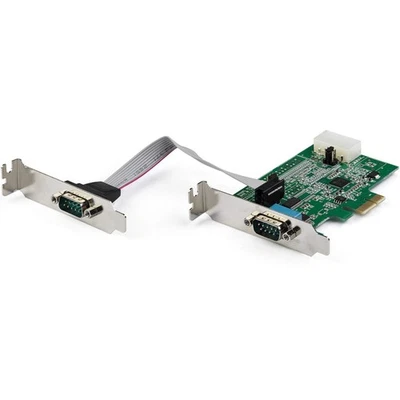 StarTech.com 2-port PCI Express RS232 Serial Adapter Card - PCIe RS232 Serial Ho - Image 1 of 4
