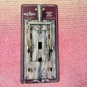 Placa Interruptor Luz Animada Red Shed Halloween - NUEVA - Sonido y Luces - Imagen 1 de 4