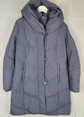 Ralph Lauren Women's Puffer Jacket Grey Size M - Image 1 of 4