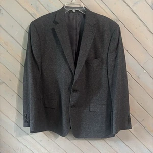 Lauren Ralph Lauren Black Label Gray Wool, Cashmere Blend Men’s Blazer Sz 48R - Picture 1 of 16