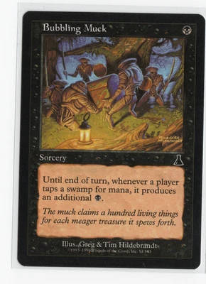 MTG - Bubbling Muck - Normal - Urza's Destiny - NM - Image 1 of 2