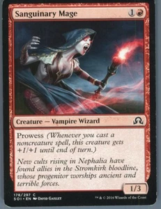 Magic the Gathering MTG Shadows over Innistrad Sanguinary Mage #178 - Picture 1 of 2