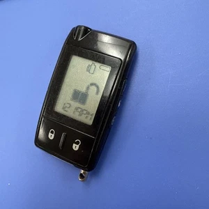 USADO AUTOINICIO ASRS-7504 2 vías LCD ARRANQUE REMOTO ALARMA TRANSMISOR FOB EZSDEI7756 - Imagen 1 de 4