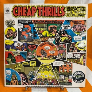 Janis Joplin Big Brother Cheap Thrills LP 1968 UK CBS Pressing S63392 Vinyl - Foto 1 di 9