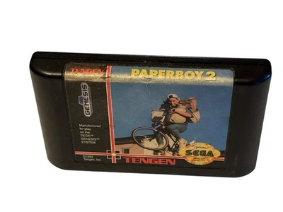 Paperboy 2 Sega Genesis Video Game Tengen Multiplayer - Image 1 of 2