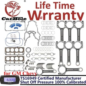 Engine Rebuild Re-Ring Kit Gasket Set fit GM Chevy GMC GEN III 4.8/5.3/5.7L 6.0L - Picture 1 of 24