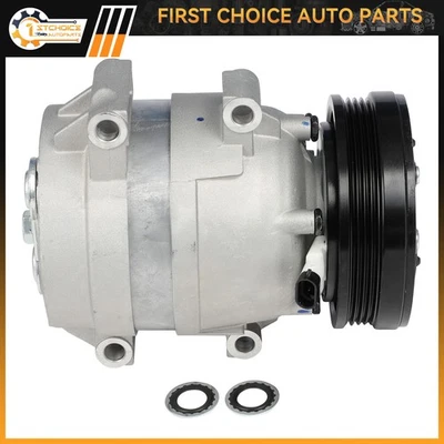 AC Compressor Fit For Chevrolet Corvette 5.7L 1997 1998 1999 2000 - Image 1 of 4