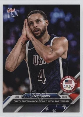 2024 Topps Now Olympic/Paralympic Games /89838 Stephen Curry Steph Curry #27 - Image 1 of 2