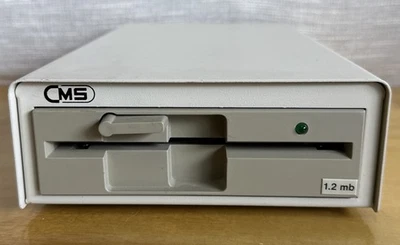 CMS Enhancements External 1.2MB 5.25" Floppy Drive IBM - Untested - Image 1 of 4