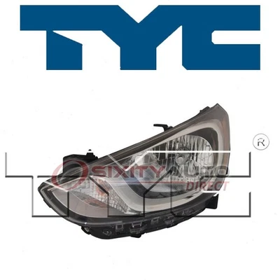 TYC Left Headlight Assembly for 2012-2014 Hyundai Accent Electrical Lighting fx — 第 1/4 张图片