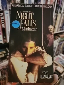 Night Falls On Manhattan 1997 VHS Rare Hard To Find Original Release - Picture 1 of 2