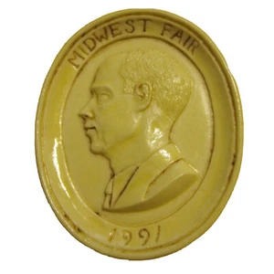 MEDALLÓN MINIATURA SEBASTIAN SML-600 Midwest Fair 1991 (perfil leñoso) 5907 - Imagen 1 de 1