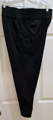 Pantalones de entrenamiento para mujer 1X negros de C.J. Bancos Foto 1 de 4